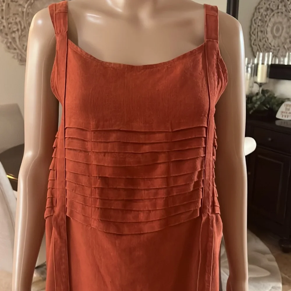 KRISTA LARSON DESIGNS MAXI LINEN DRESS - Picture 2 of 14